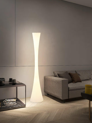 Orelanora Lampadaire Blanc Moderne