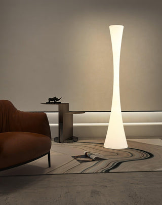 Orelanora Lampadaire Blanc Moderne