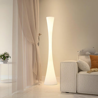 Orelanora Lampadaire Blanc Moderne