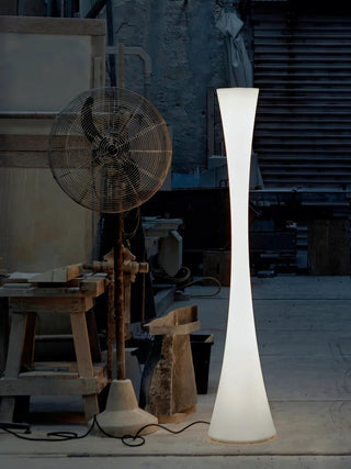 Orelanora Lampadaire Blanc Moderne