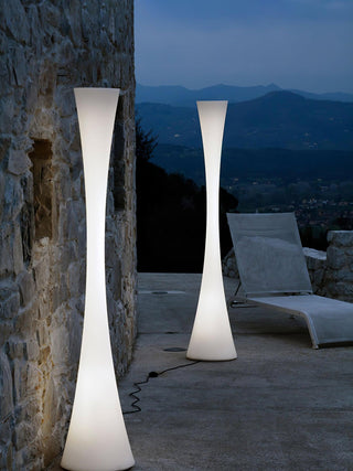 Orelanora Lampadaire Blanc Moderne
