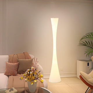 Orelanora Lampadaire Blanc Moderne