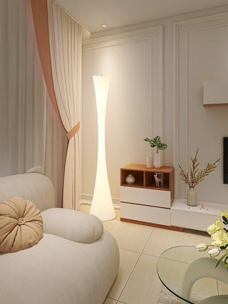 Orelanora Lampadaire Blanc Moderne