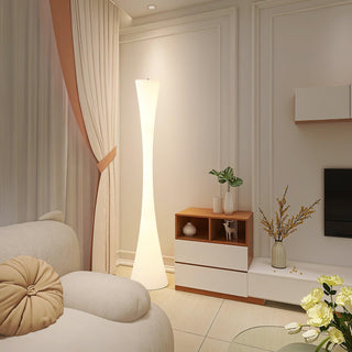 Orelanora Lampadaire Blanc Moderne