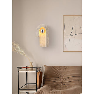 Mjolkuvyh Moderne Minimaliste Travertin Applique Murale