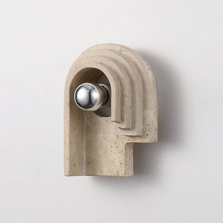 Mjolkuvyh Moderne Minimaliste Travertin Applique Murale