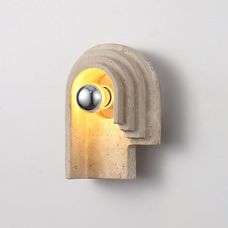 Mjolkuvyh Moderne Minimaliste Travertin Applique Murale