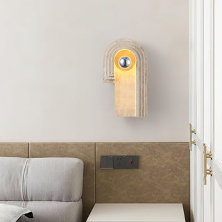Mjolkuvyh Moderne Minimaliste Travertin Applique Murale