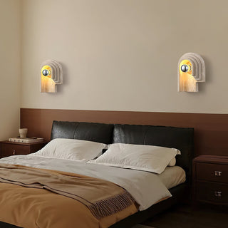 Mjolkuvyh Moderne Minimaliste Travertin Applique Murale
