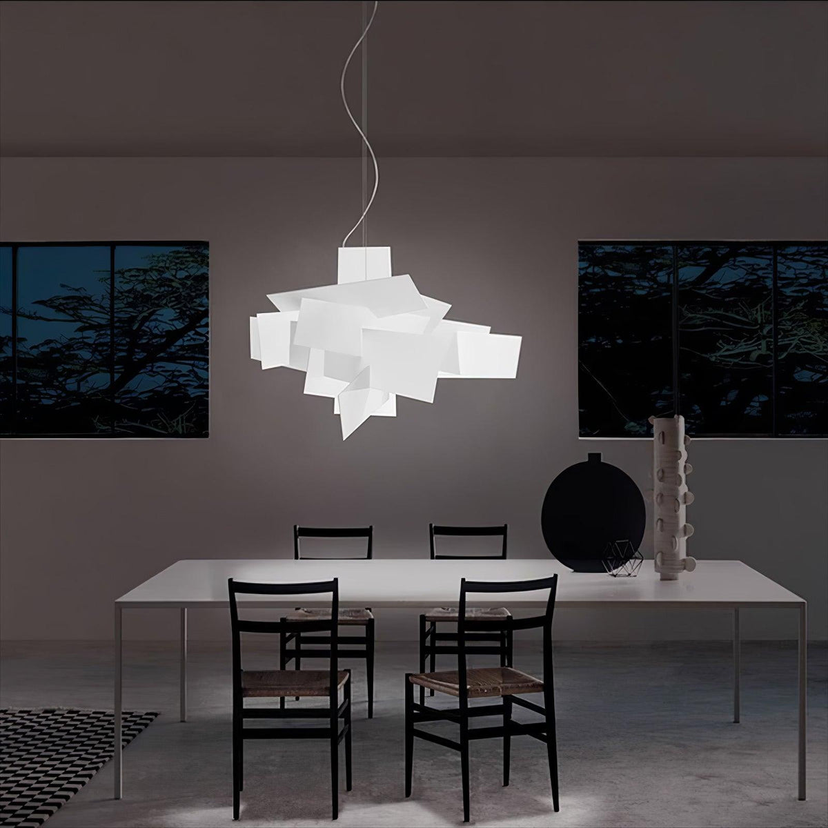 Ultalus Suspension Lampe Origami Starburst