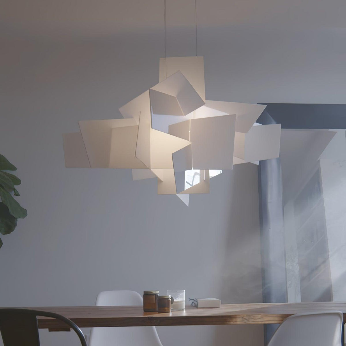 Ultalus Suspension Lampe Origami Starburst