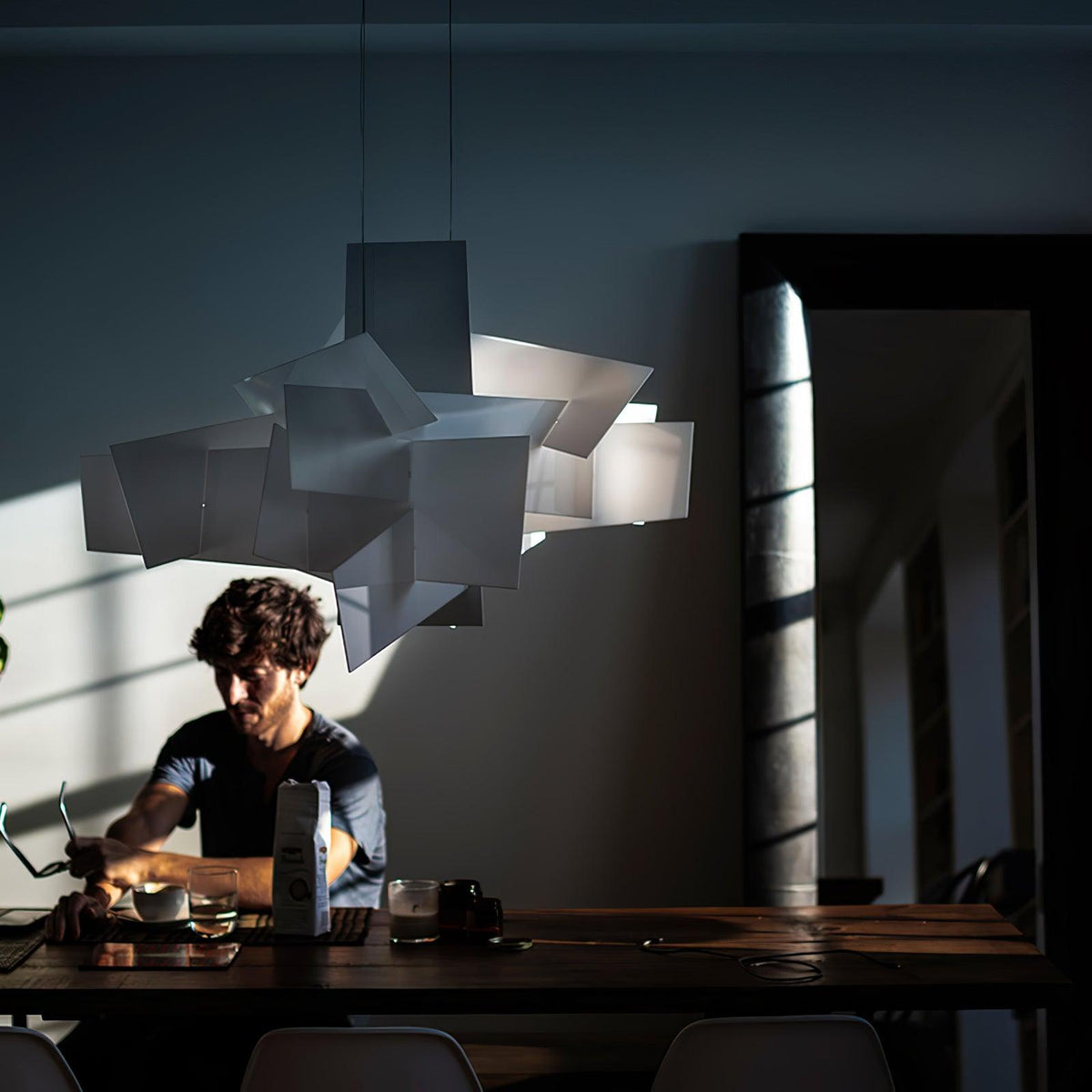 Ultalus Suspension Lampe Origami Starburst