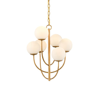 Kvennuvyu Moderne Minimaliste Métal Verre Lustre