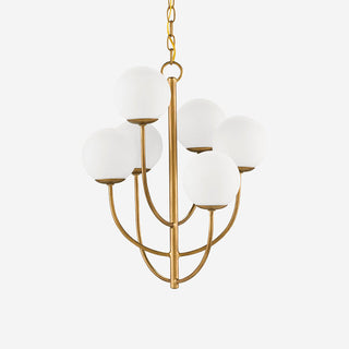 Kvennuvyu Moderne Minimaliste Métal Verre Lustre