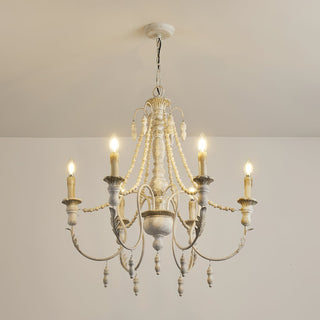 Norduvyh Postmodern Luxe Traditionnel Bois Métal Lustre