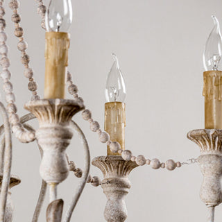 Norduvyh Postmodern Luxe Traditionnel Bois Métal Lustre