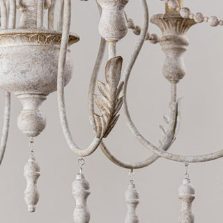 Norduvyh Postmodern Luxe Traditionnel Bois Métal Lustre
