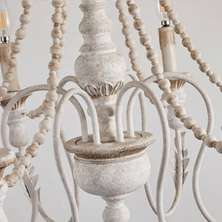 Norduvyh Postmodern Luxe Traditionnel Bois Métal Lustre