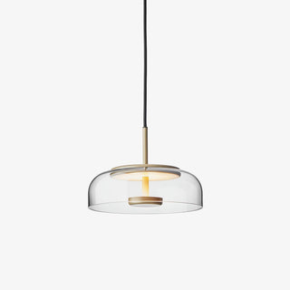 Lustra Suspension en Verre Transparent Élégante