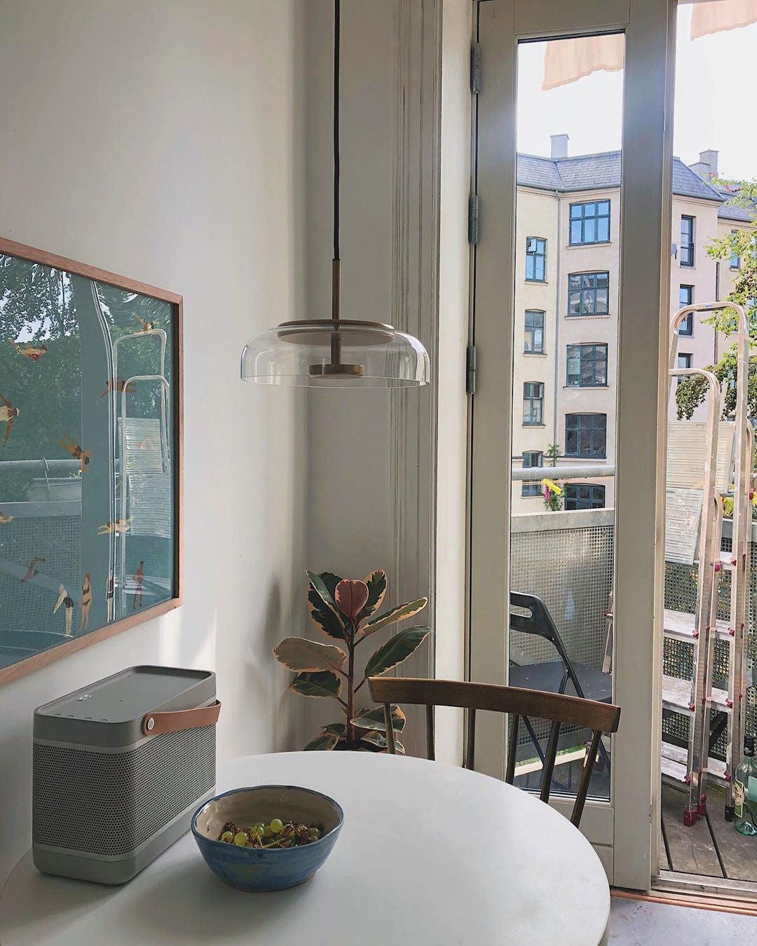 Brenelle Suspension en Verre Transparent Élégante
