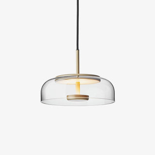 Lustra Suspension en Verre Transparent Élégante