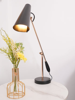 Orbix Lampe de Table en Acier Moderne du Milieu du Siècle