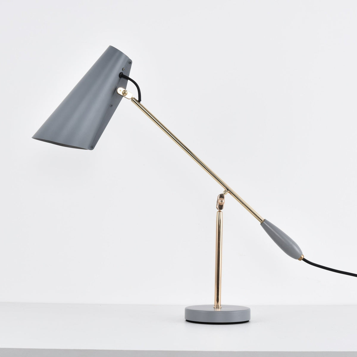 Orbix Lampe de Table en Acier Moderne du Milieu du Siècle