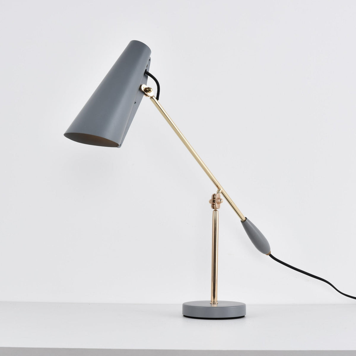 Orbix Lampe de Table en Acier Moderne du Milieu du Siècle