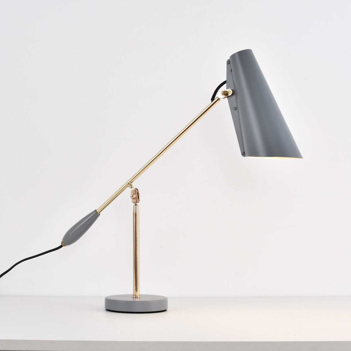 Orbix Lampe de Table en Acier Moderne du Milieu du Siècle