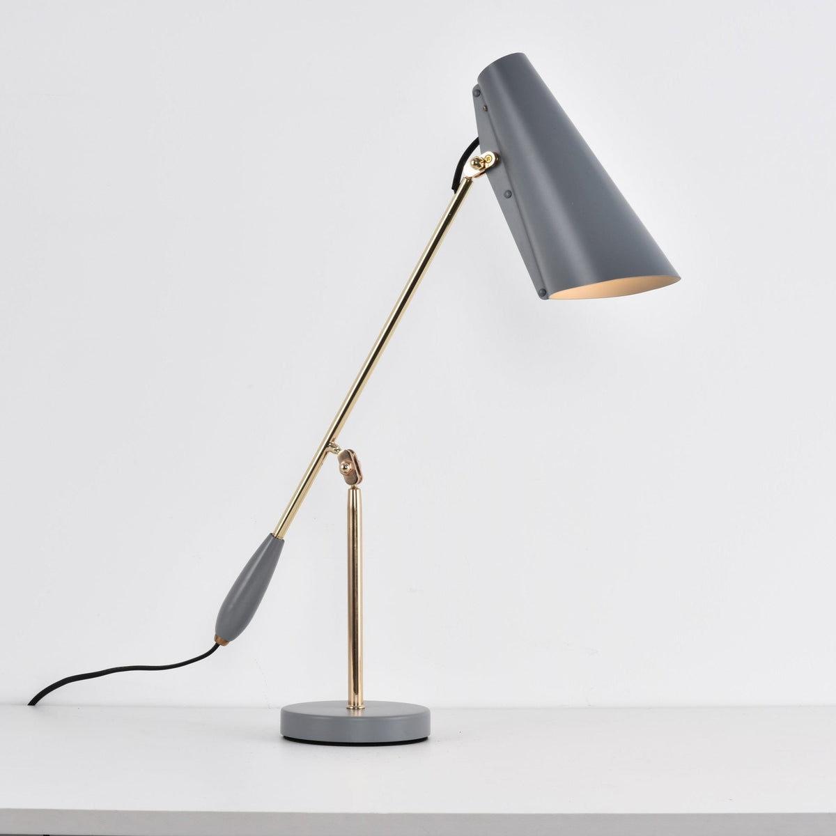 Orbix Lampe de Table en Acier Moderne du Milieu du Siècle