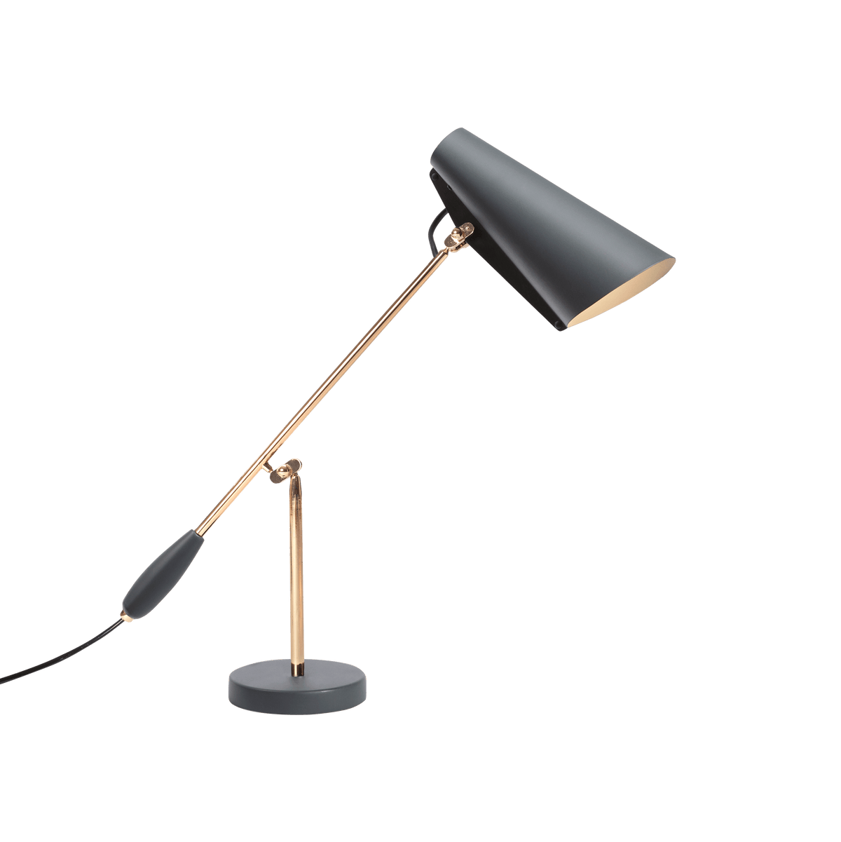 Orbix Lampe de Table en Acier Moderne du Milieu du Siècle