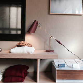 Orbix Lampe de Table en Acier Moderne du Milieu du Siècle