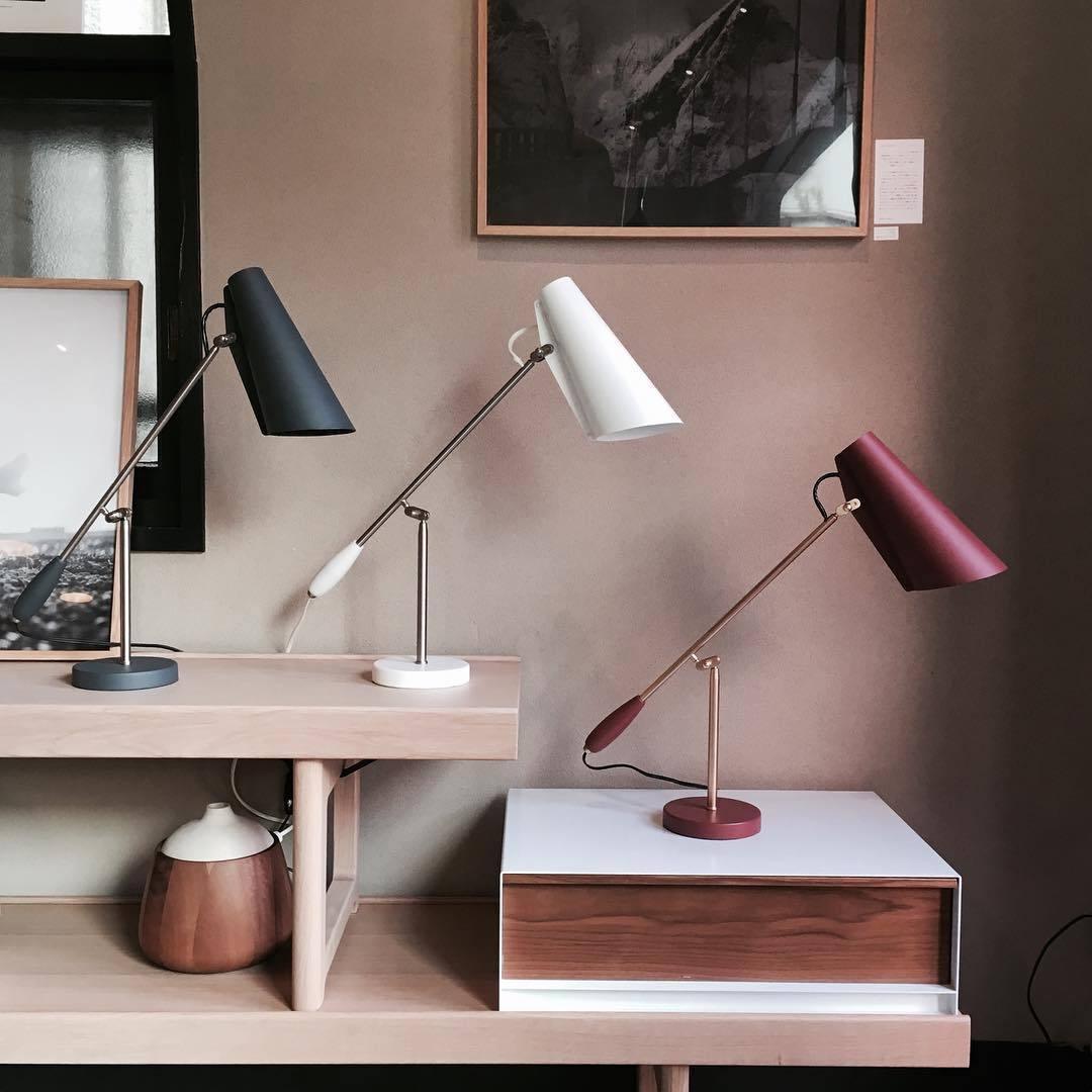Orbix Lampe de Table en Acier Moderne du Milieu du Siècle