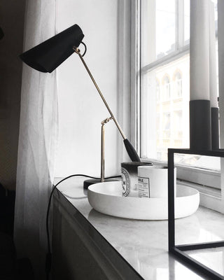 Orbix Lampe de Table en Acier Moderne du Milieu du Siècle