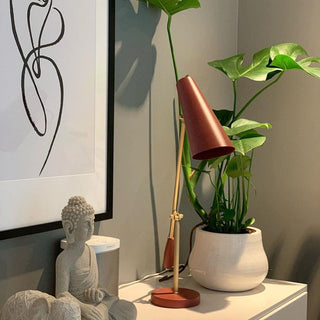 Orbix Lampe de Table en Acier Moderne du Milieu du Siècle