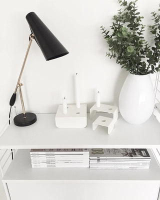 Orbix Lampe de Table en Acier Moderne du Milieu du Siècle