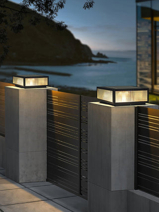 Gage Luminaire Extérieur en Verre Naturel Traditionnel