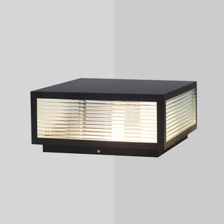 Gage Luminaire Extérieur en Verre Naturel Traditionnel