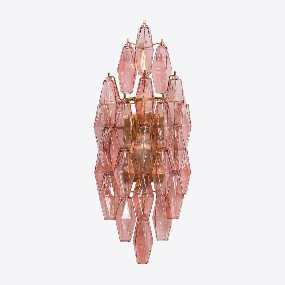 The Biscayne sconce shown against a light, neutral wall.