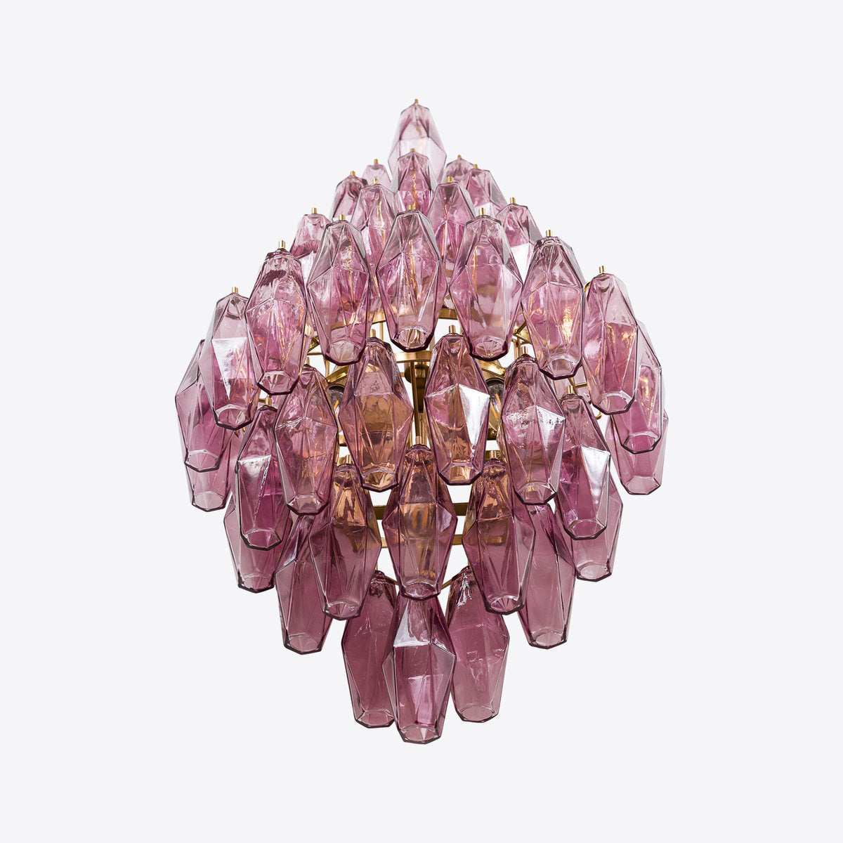 The polyhedral structure of the Biscayne sconce.