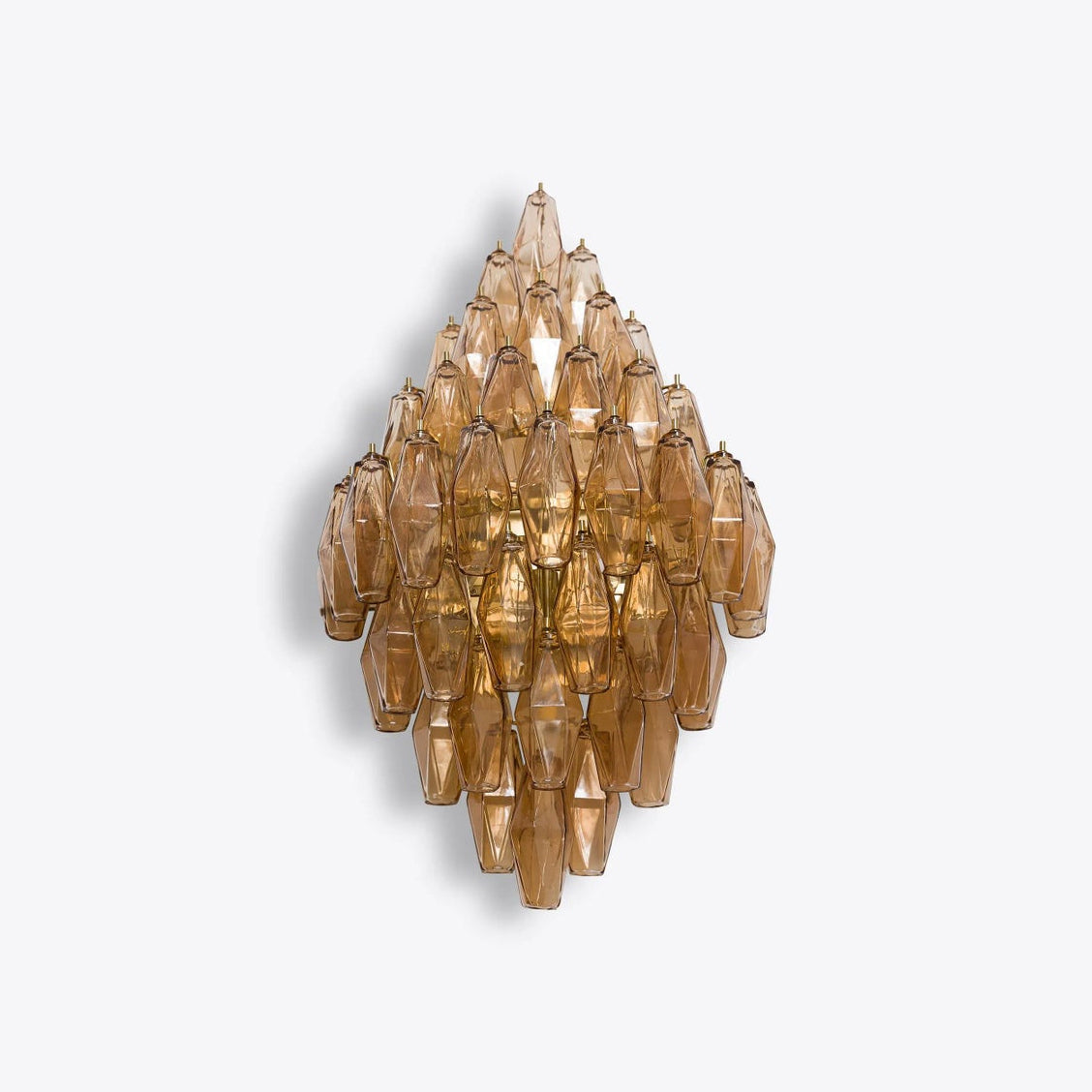 The sconce as a statement piece in a minimalist living room.