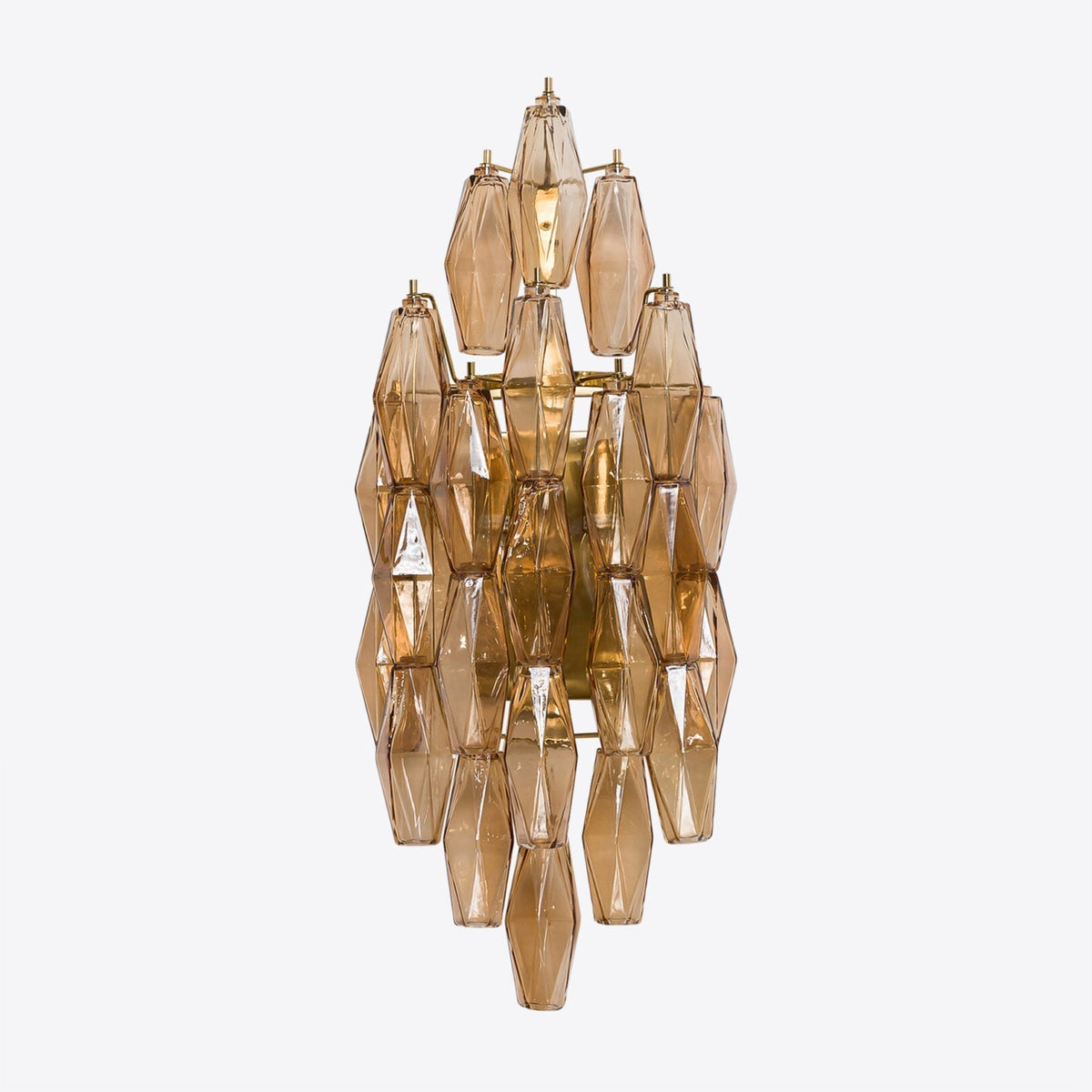 The smaller size of the Biscayne sconce, L 29cm x H 69cm.