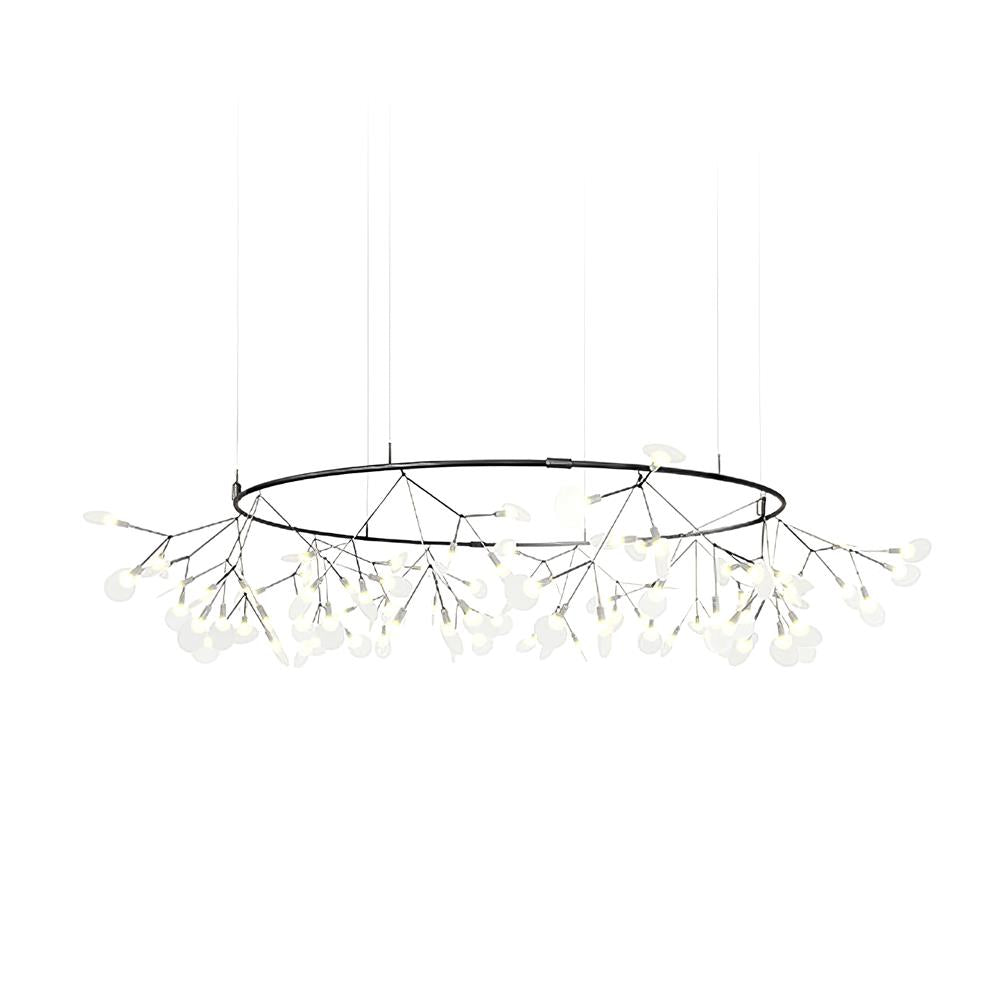 Lustre Firefly LED Noir