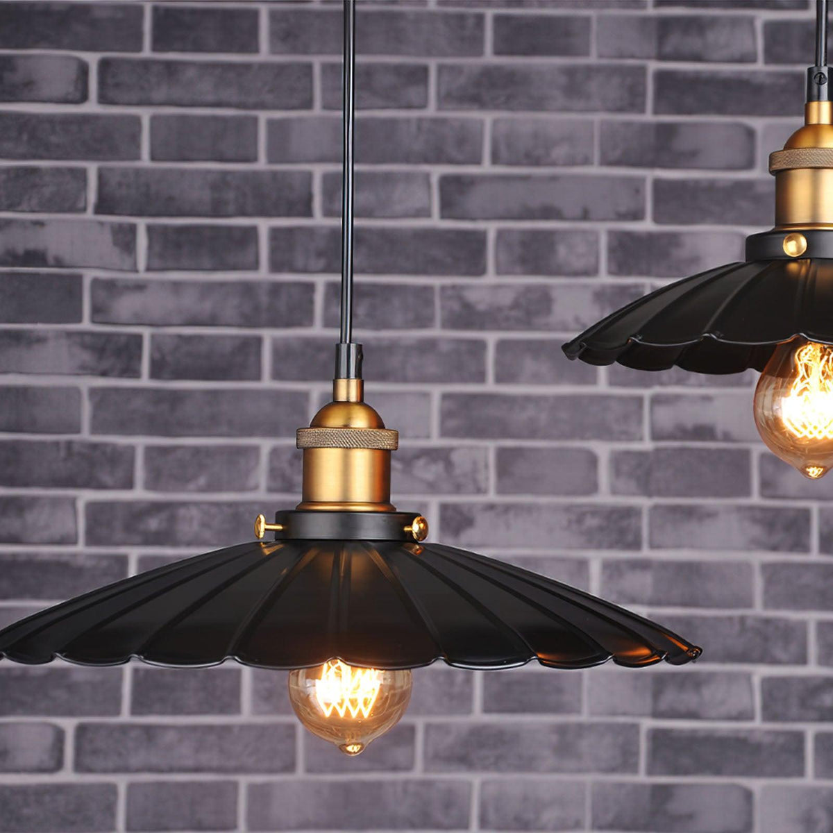 Velora Contemporain Fer Suspension Lumière