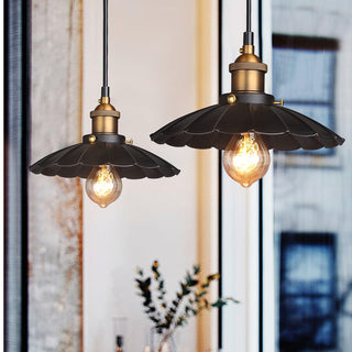 Velora Contemporain Fer Suspension Lumière