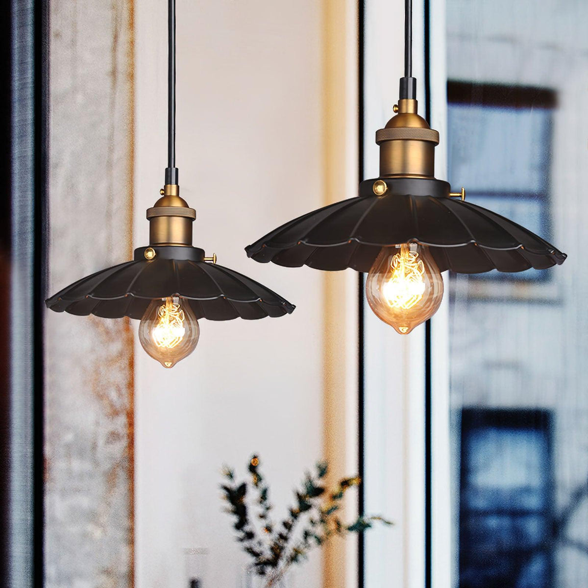 Velora Contemporain Fer Suspension Lumière