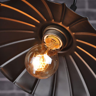 Velora Contemporain Fer Suspension Lumière