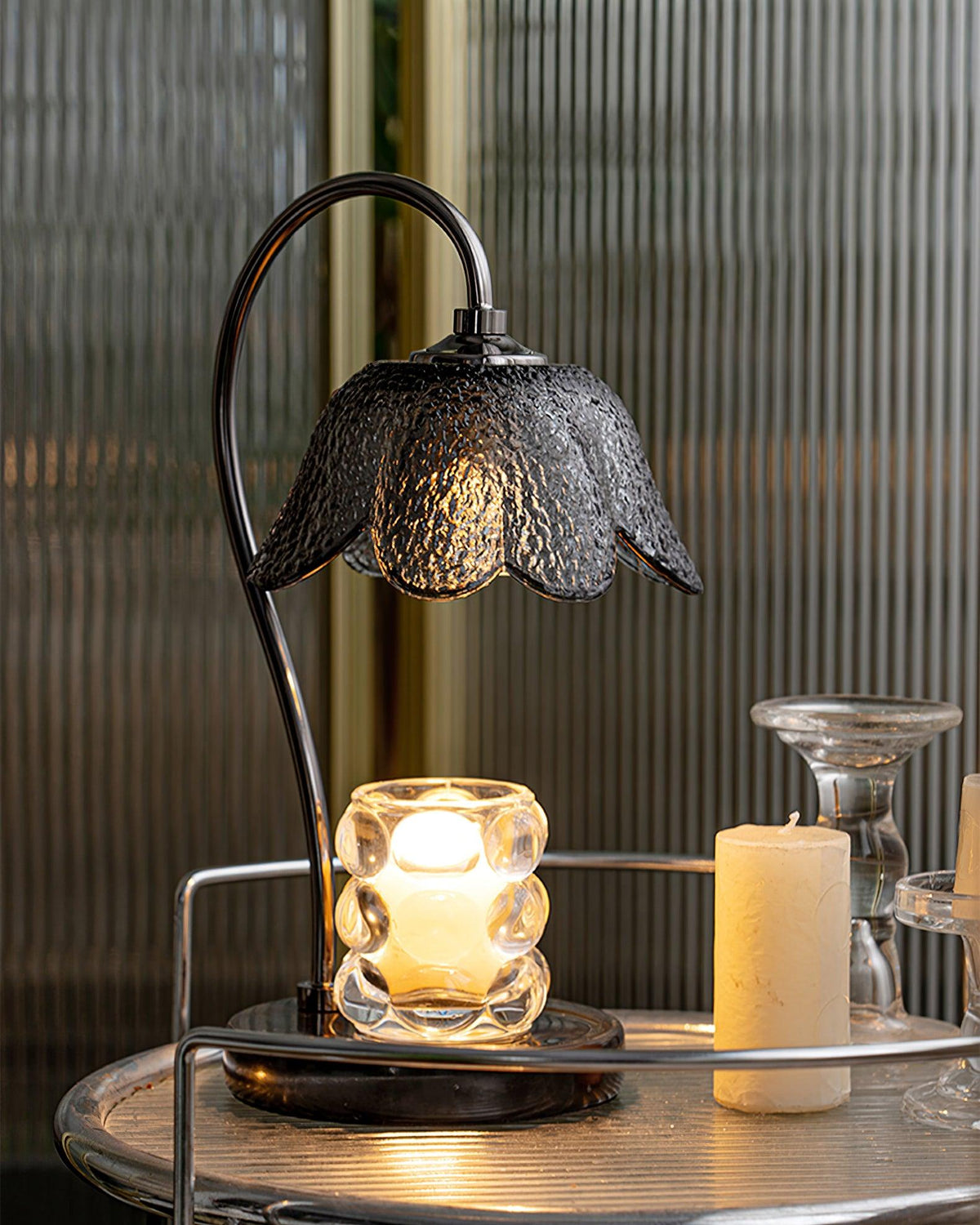 Velivette Lampe de Table à Diffuseur de Bougie