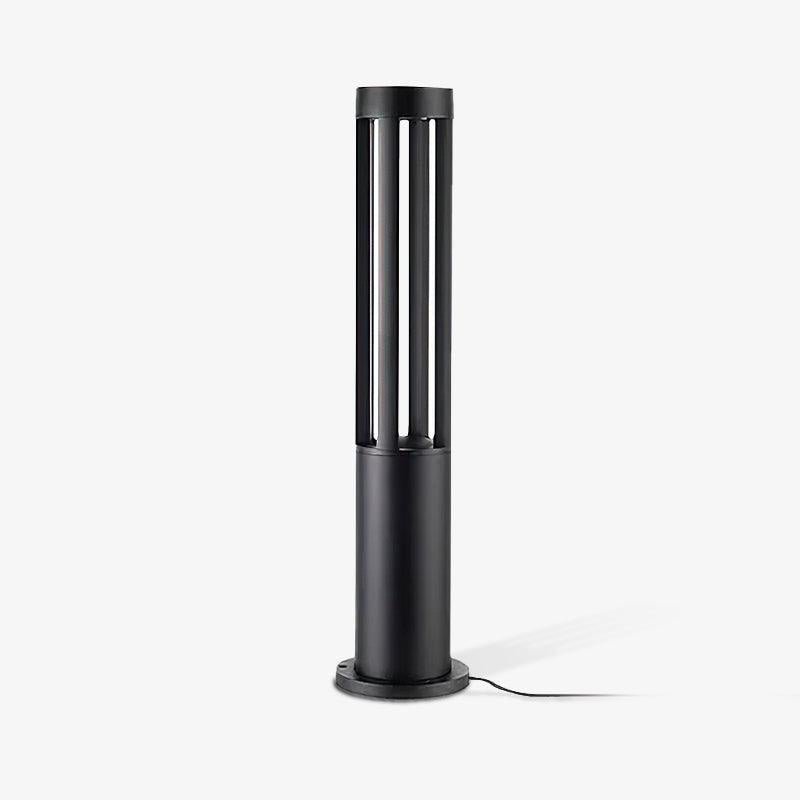 Orelinella Luminaire Extérieur Noir Cylindrique pour Jardin
