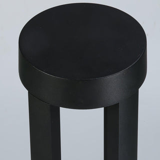 Orelinella Luminaire Extérieur Noir Cylindrique pour Jardin